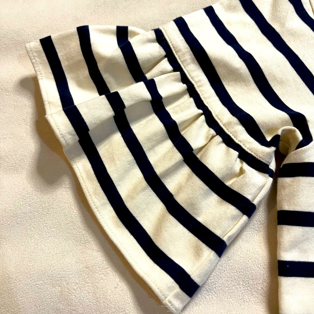 EUC J. Crew Striped‎ Top - Picture 4 of 6
